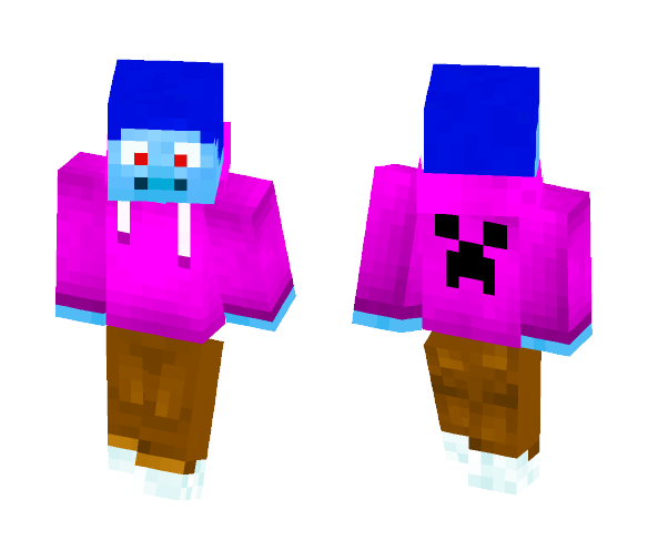 Joe's gone color mad 1 - Male Minecraft Skins - image 1