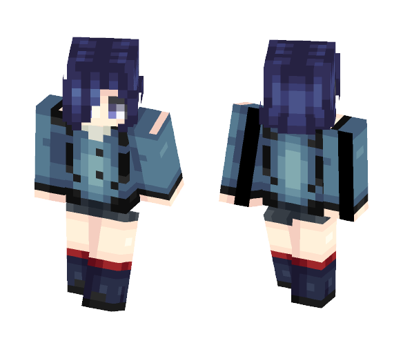 Touka Kirishima | 桐島東花 - Female Minecraft Skins - image 1