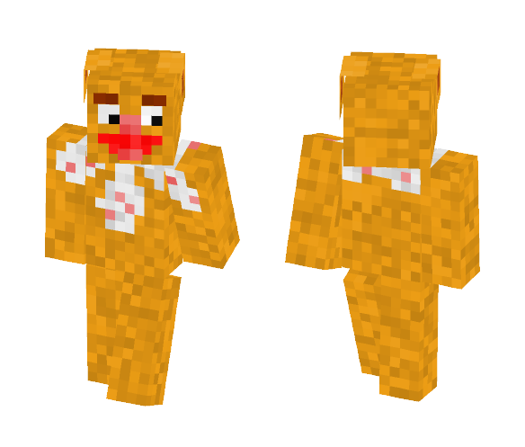 Fozzie Bear - Male Minecraft Skins - image 1
