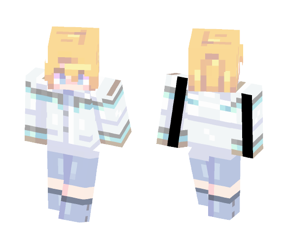 ~鏡音レン Snowman/レン ver~ - Male Minecraft Skins - image 1
