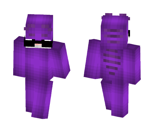 Purple Garfield - Male Minecraft Skins - image 1