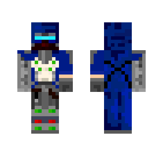 Me from overwatch blue version - Male Minecraft Skins - image 2