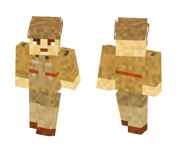 First world war ANZAC soldier - Male Minecraft Skins - image 1
