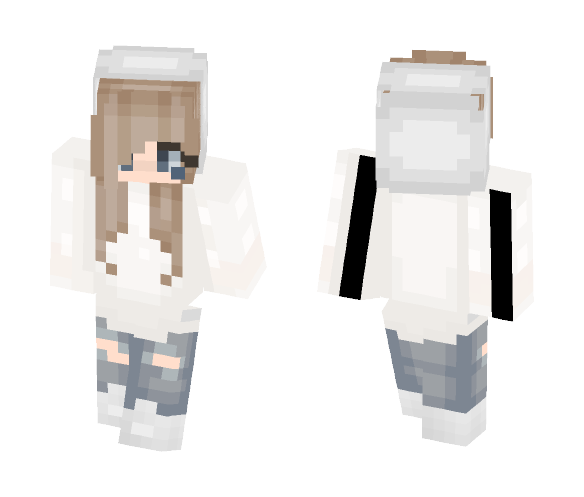A Bit Blue At The Moment - Female Minecraft Skins - image 1