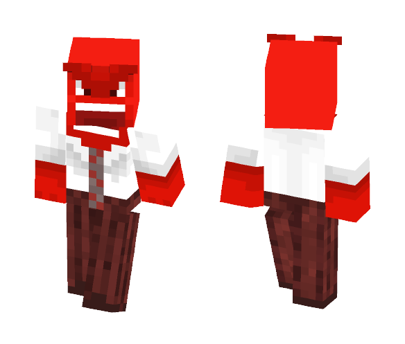 Anger (Inside out) - Male Minecraft Skins - image 1