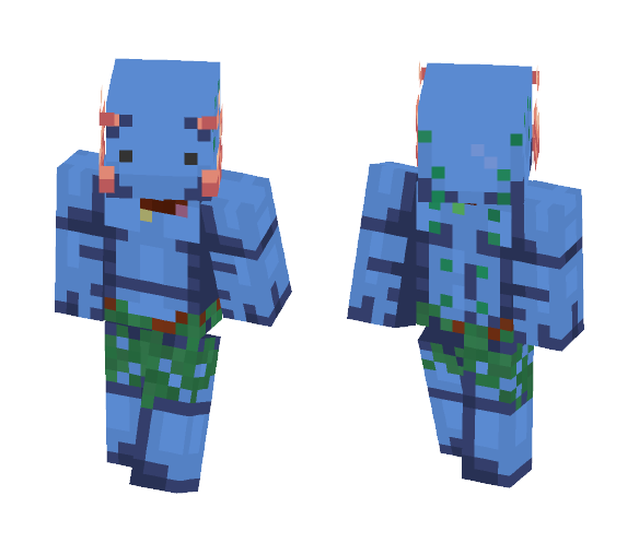 LotC Axolotyn - Male Minecraft Skins - image 1