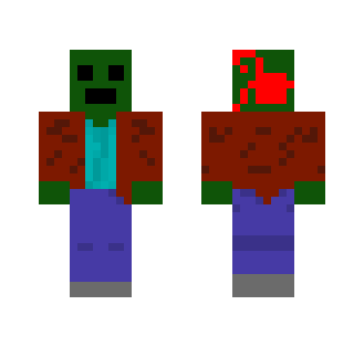 Zombie Skin - Male Minecraft Skins - image 2