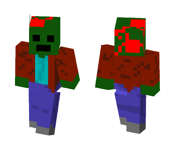 Zombie Skin - Male Minecraft Skins - image 1