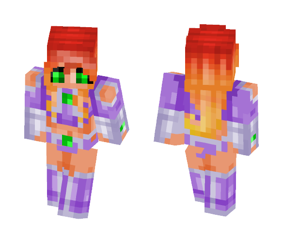Starfire Rebirth - Female Minecraft Skins - image 1