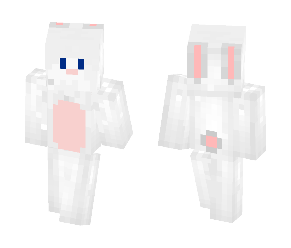 Rabbit w/Blue eyes - Interchangeable Minecraft Skins - image 1