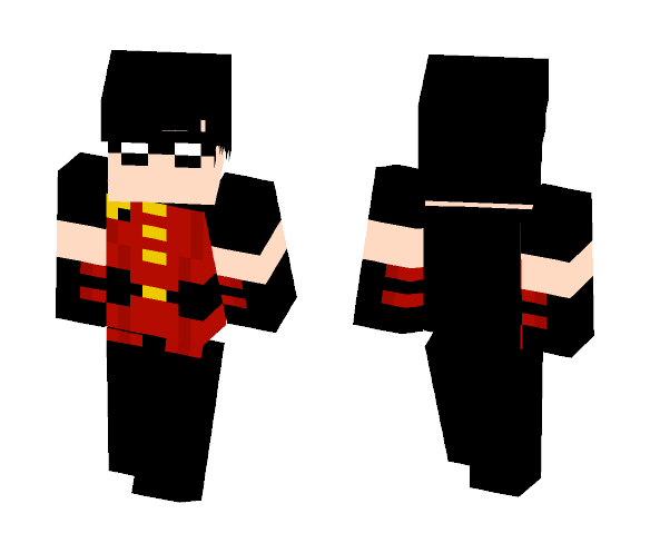 Robin (Dick Grayson) - Male Minecraft Skins - image 1