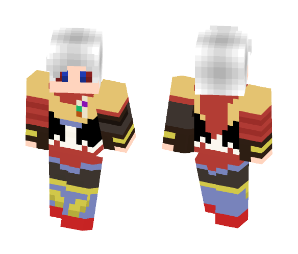 Spring Inktale Papyrus - Male Minecraft Skins - image 1