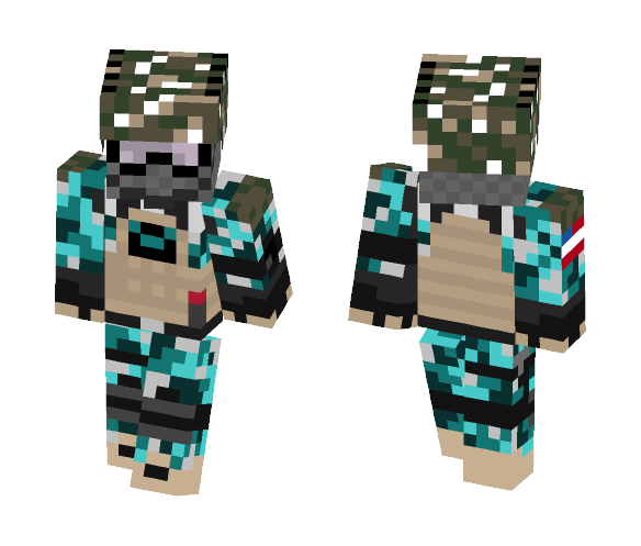 COD Black ops 2 (Navy Seal) - Male Minecraft Skins - image 1