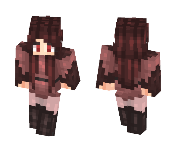 Scarlet Warrior //Random skin xD - Female Minecraft Skins - image 1