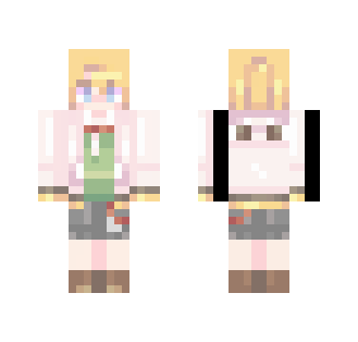 ~鏡音レンTerekakashi Shishunki~ - Male Minecraft Skins - image 2