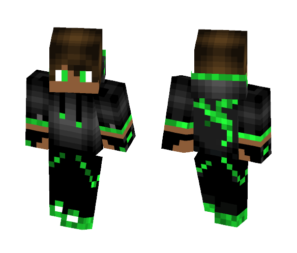Cool Green Boy - Boy Minecraft Skins - image 1