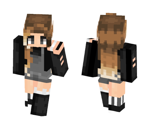 ♥๔є๓เ♥ Blackish - Female Minecraft Skins - image 1