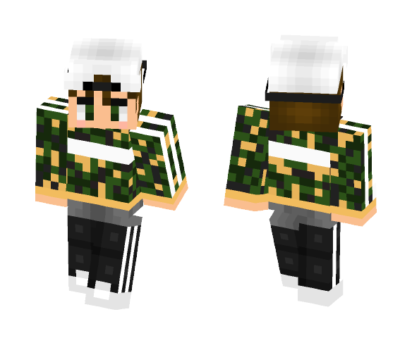 Bape x Adidas Jacket [wrthy.] - Male Minecraft Skins - image 1
