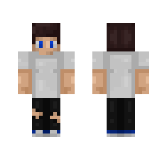 White T-Shirt (First Skin !) - Male Minecraft Skins - image 2