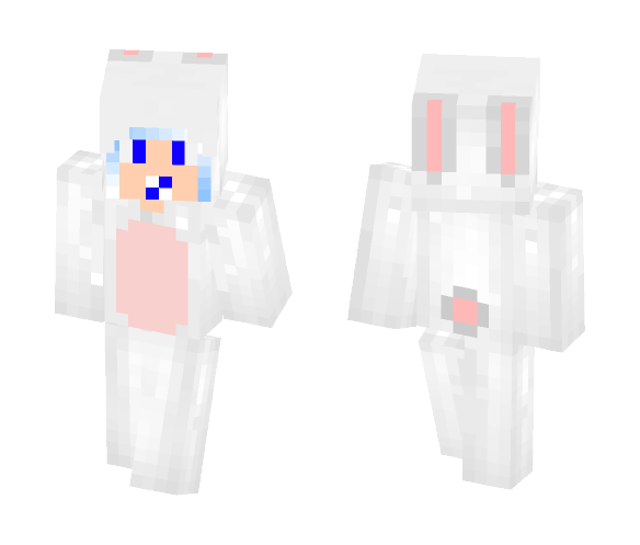 Ombre Rabbit Boy - Boy Minecraft Skins - image 1