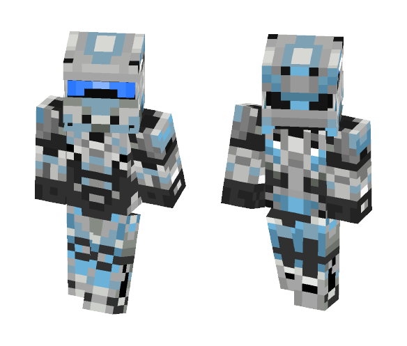Halo 4 / Spartan WARRIOR armor - Male Minecraft Skins - image 1