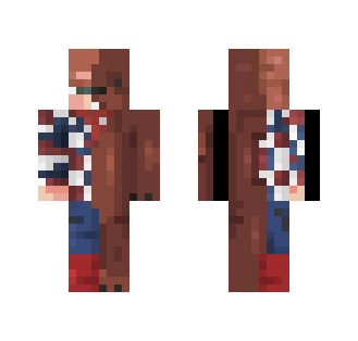 ▒REDBEARD▒ {POPREEL THANK U} - Male Minecraft Skins - image 2