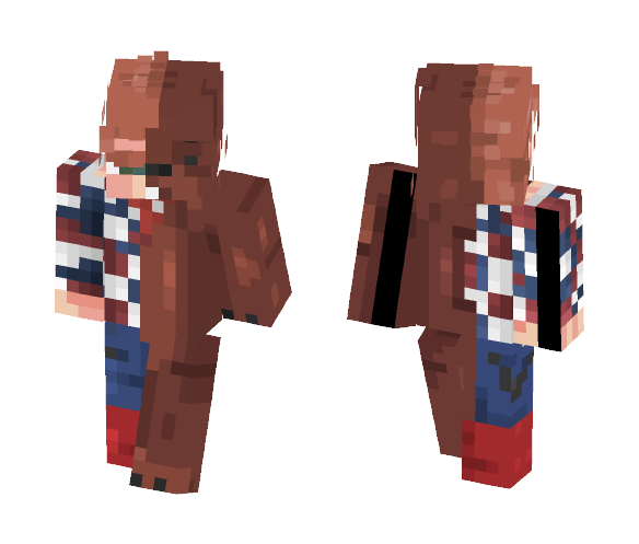 ▒REDBEARD▒ {POPREEL THANK U} - Male Minecraft Skins - image 1