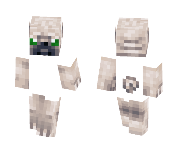 (Pug Day) PugGams-Milka - Male Minecraft Skins - image 1