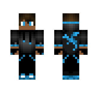 Cool Blue Boy - Boy Minecraft Skins - image 2