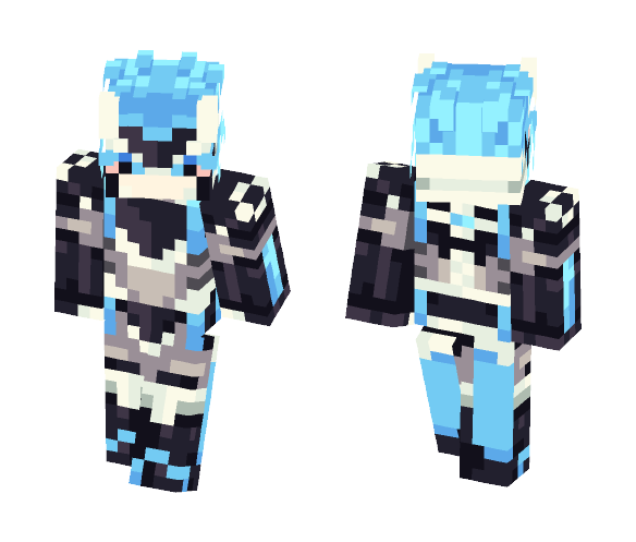 Azure striker gunvolt TENJIAN - Male Minecraft Skins - image 1