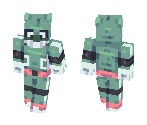 Download Free Deku Skin for Minecraft image 1. Deku - Male Minecraft Skins...