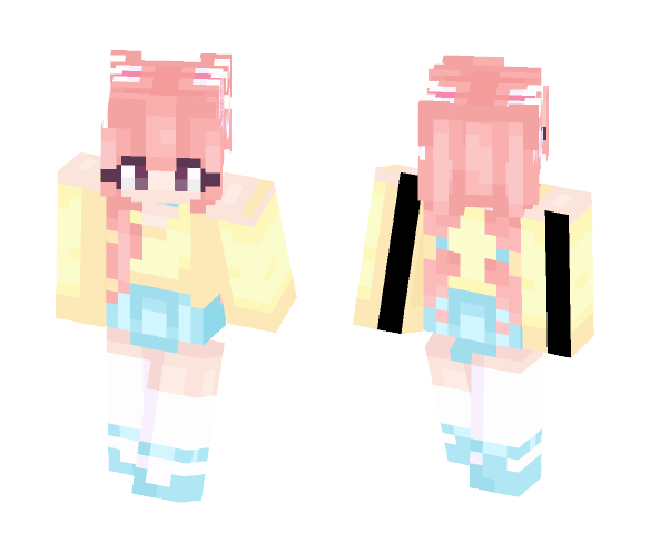 Bunny Hoe - Female Minecraft Skins - image 1