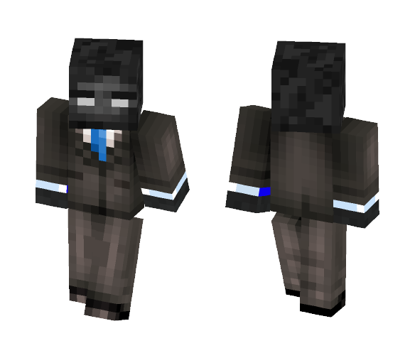 Wither In cool Suit - Male Minecraft Skins - image 1
