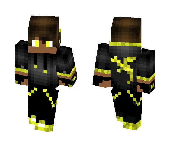 Cool Yellow Boy - Boy Minecraft Skins - image 1