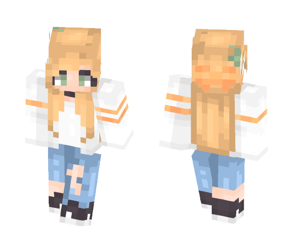 Orangee || st - Female Minecraft Skins - image 1