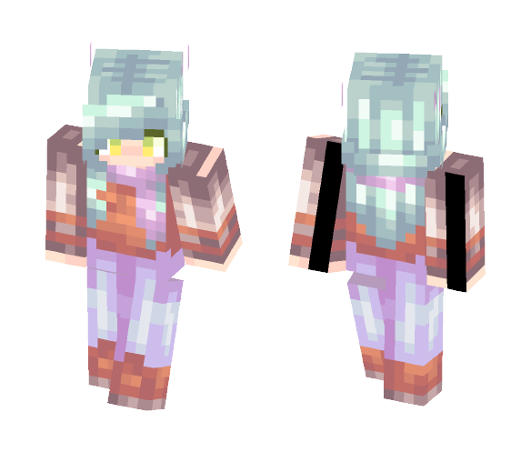 'w' new skin style, again. - Female Minecraft Skins - image 1
