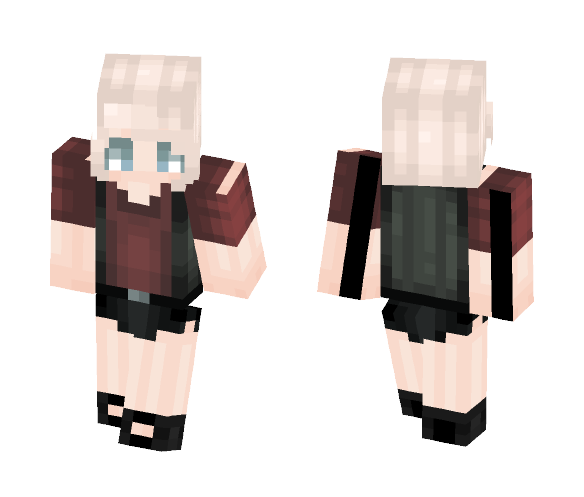 Woohoo I made a skin :p - Female Minecraft Skins - image 1