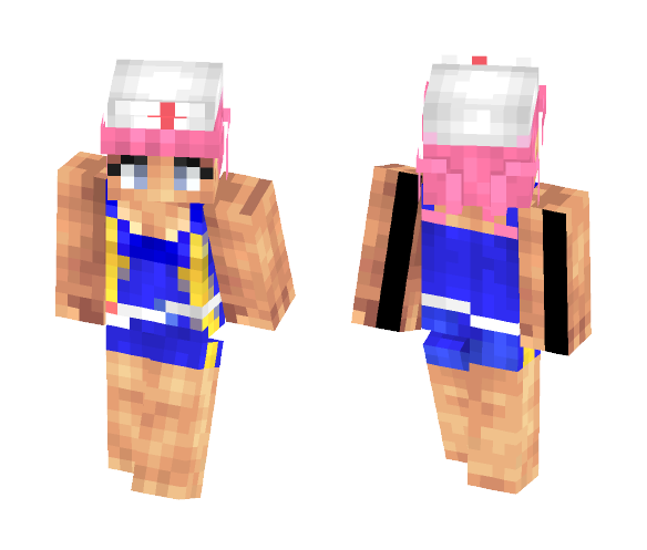 Pokemon - Nurse Joy Orange Islands) - Female Minecraft Skins - image 1