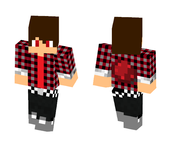 Redstone Teen - Male Minecraft Skins - image 1