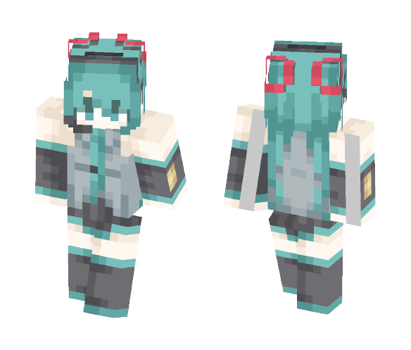 Hatsune Miku ~ Vocaloid - Female Minecraft Skins - image 1