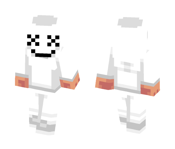 Marshmello - Male Minecraft Skins - image 1
