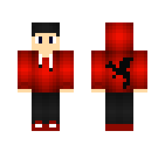 boy with red hood - Boy Minecraft Skins - image 2
