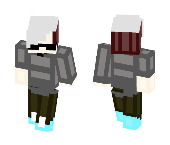 Gray skin o3o - Male Minecraft Skins - image 1