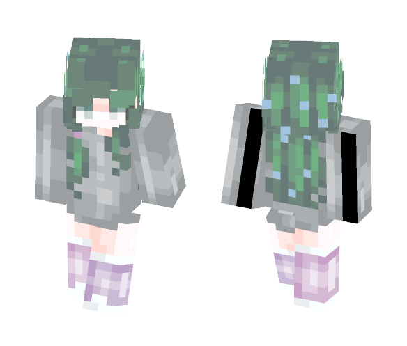 Violet and Blue | ST with LazyShana - Female Minecraft Skins - image 1