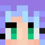 Pastel Blue - Female Minecraft Skins - image 3