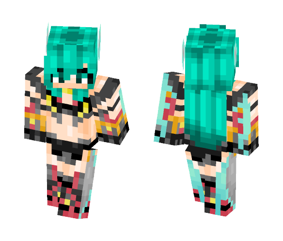 Space Neko - Female Minecraft Skins - image 1