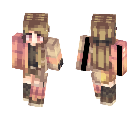 Super late skin trade with Wouter - Female Minecraft Skins - image 1