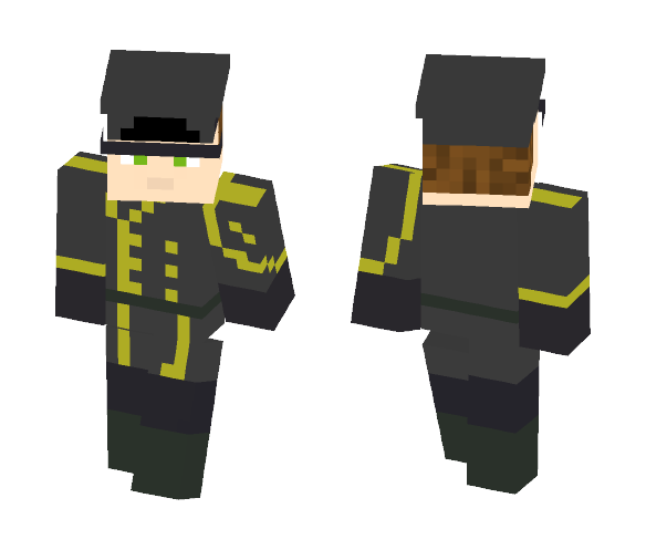 Millitary Uniform: Captain+ - Male Minecraft Skins - image 1