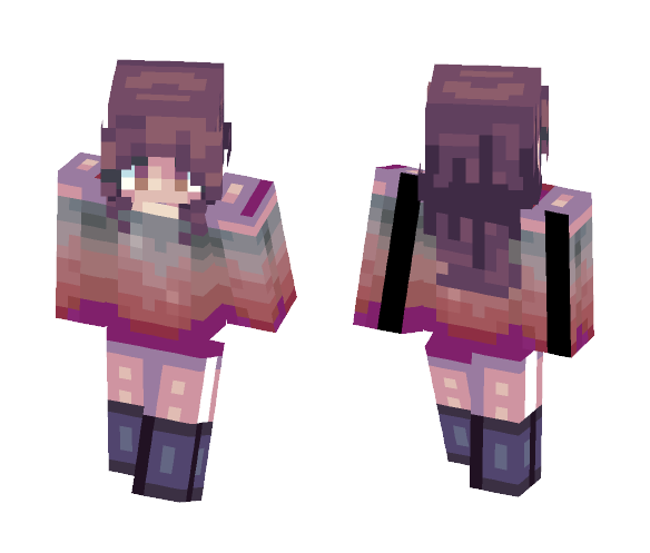 acid lights - Female Minecraft Skins - image 1