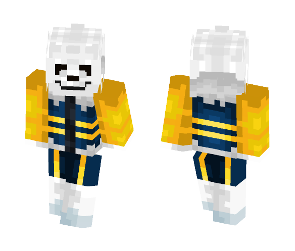 Outertale Sans - Male Minecraft Skins - image 1